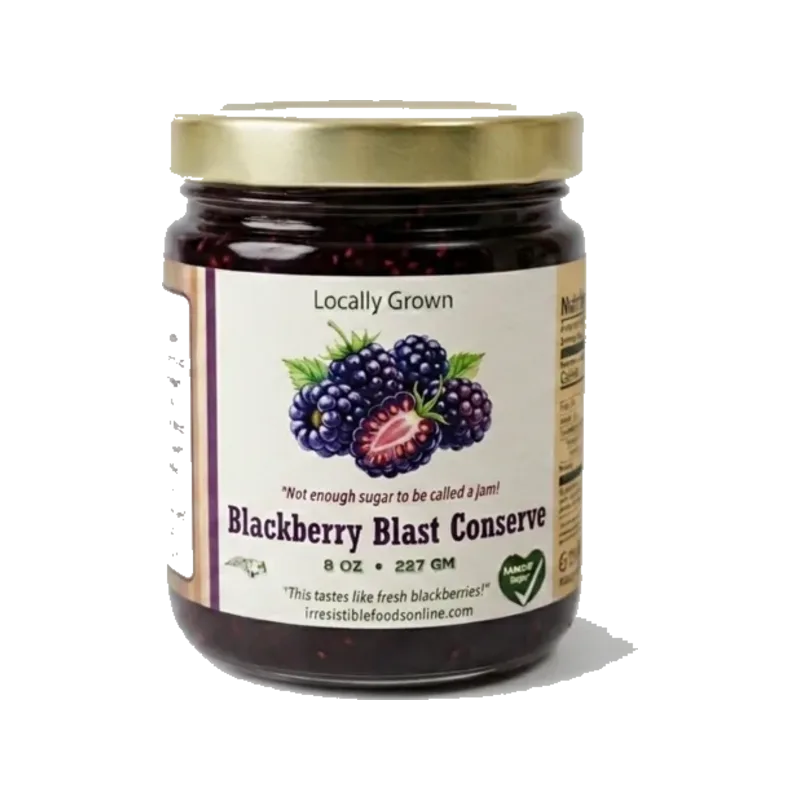 Blueberry Conserve jar