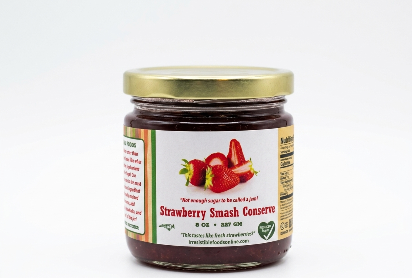 Strawberry Smash Conserve jar